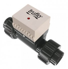 Icon Process Controls TKW-80-P D&amp;eacute;bitm&amp;egrave;tre &amp;agrave; roue &amp;agrave; aubes en plastique, taille de tuyau 76.2 mm, PVC-