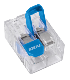 IDEAL Industries 30-10L32 In-Sure Lever Connector, Model L32 2-Port, 100-pack-