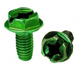 IDEAL Industries 30-3194 Thread Forming Grounding Screw, 50-pack-