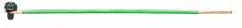 IDEAL Industries 30-3394 Solid Ground Tail to Loop/Ground Screw to Stripped End, 10&amp;quot;, 500-pack-