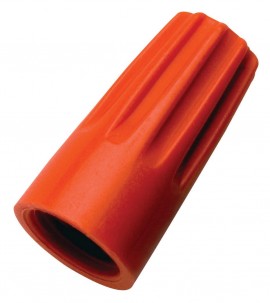 IDEAL Industries 30-673 Wire-Nut Wire Connector, Model 73B Orange, 10,000-pack-