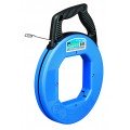 IDEAL Industries 31-066 Stainless Steel Fish Tape with Tuff-Grip Pro Case, 120&#039; x 1/8&quot;-