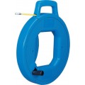 IDEAL Industries 31-208 S-Class® Fish Tape with Rapid-Pak Pro case with eyelet, 200-