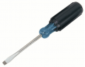 IDEAL Industries 35-164 Heavy-Duty Keystone Tip Screwdriver, 1/4&quot; x 4&quot; round shank-