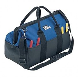 IDEAL Industries 35-418 Large Mouth Tool Bag, 16&quot; long-