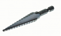 IDEAL Industries 35-521 Quick-Change Step Drill Bit, &amp;frac18; to &amp;frac12;&amp;quot;-