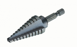 IDEAL Industries 35-522 Quick-Change Step Drill Bit, &amp;frac14; to &amp;frac78;&amp;quot;-