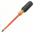 IDEAL Industries 35-9151 Slotted Insulated Screwdriver, &amp;frac14; x 6&amp;quot;-