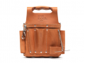 IDEAL Industries 35-950 Tuff-Tote&lt;small&gt;&lt;sup&gt;&amp;reg;&lt;/sup&gt;&lt;/small&gt; Tool Pouch with strap, premium leather-