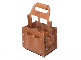 IDEAL Industries 35-969 Porte-outils Tuff-Tote<small><sup>MD</sup></small> avec bandouli&amp;egrave;re, cuir de qualit&amp;eacute; sup&amp;eacute;rieure-