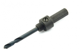 IDEAL Industries 36-572 Bi-Metal Hole Saw Arbor, 7/16&quot; Hex for 9/16 to 1-3/16&quot;-