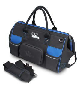 IDEAL Industries 37-011 Pro Series Large Mouth Tool Bag, 16&quot;-
