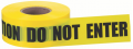 IDEAL Industries 42-002 Barricade Tape, &quot;Caution Do Not Enter&quot;, 4 mil-