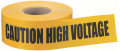 IDEAL Industries 42-003 Barricade Tape, &quot;Caution High Voltage&quot;, 4 mil-