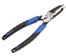 IDEAL Industries 45-113 Pince &amp;agrave; d&amp;eacute;nuder robuste &amp;agrave; bec long-