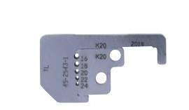 IDEAL Industries 45-1927-1 Die-Type Blade Set for the Custom Stripmaster&amp;reg; wire stripper, 16 to 26 AWG-