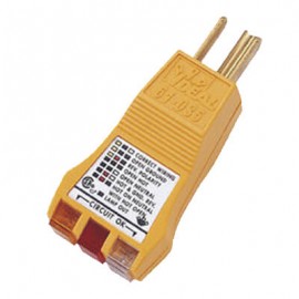 IDEAL Industries 61-035 E-Z Check Circuit and Receptacle Tester-