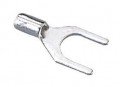 IDEAL Industries 83-6211 Non-Insulated Spade Terminal, 12 to 10 AWG, #8 Stud, 25 packs-