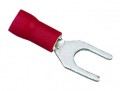 IDEAL Industries 83-7131 Vinyl Insulated Spade Terminals, 22 to 18 AWG, #10 stud, 25-pack-