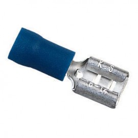 IDEAL Industries 83-9581 Vinyl Insulated Female Disconnects, 16 to 14 AWG, 0.250", 25-pack-