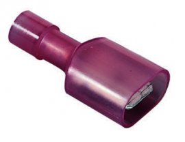 IDEAL Industries 84-9771 Nylon Fully-Insulated Female Disconnect, 22 to 18 AWG, 1,000-pack-