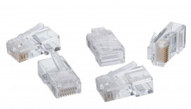 IDEAL Industries 85-147 Fiches modulaires RJ-45, 8P8C, CAT5e, lot de 10-