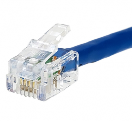 IDEAL Industries 85-344 CAT3 RJ-11 6P4C Modular Plugs, 25-pack-