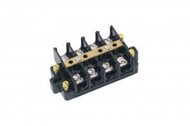 IDEAL Industries 89-505 Terminal Shorting Strip, 4-pole, 22 to 6 AWG-