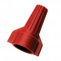 IDEAL Industries WT52-1 WingTwist&lt;small&gt;&lt;sup&gt;&amp;reg;&lt;/sup&gt;&lt;/small&gt; WT52 Wire Connector, red, 100-box-