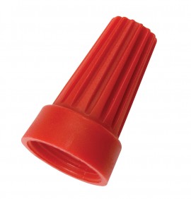 IDEAL Industries WT6-1 WireTwist<small><sup>MD</sup></small> WT6 Connecteur de fils, rouge, bo&amp;icirc;te de 100-