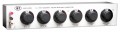 IET Labs HARS-X-5-0.001 Decade Resistance Substitutor, 5 Decades, 0.001&amp;Omega;-