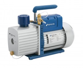INFICON 700-100-P1 QS5 Two Stage Vacuum Pump, 5 CFM, 15 Micron Rating-