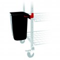 Innovative Tools I-TC Trash Can with Holder for Innovative Material Carts-