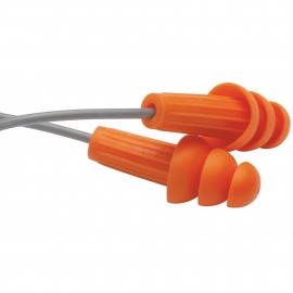 Jackson Safety 67221 Bouchons d'oreilles r&amp;eacute;utilisables avec cordon, 26 dB NRR-