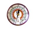 JB Industries M2-825 Manifold Gauge Red Pressure High Side for R22, R410A, R404A, 3-1/8&amp;quot;-