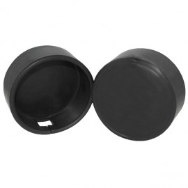 JB Industries MR-596L Black Led Gauge Boots, 3-1/8&amp;quot;, 2 pack-