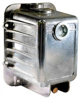 JB Industries PR-300 Vacuum Pump Repair / Cover Assembly with sight glass and drain valve-