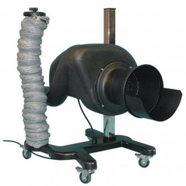 JohnDow EV-5100 Syst&amp;egrave;me portatif d'extraction des gaz d'&amp;eacute;chappement, 700 cfm, 3/4 hp-