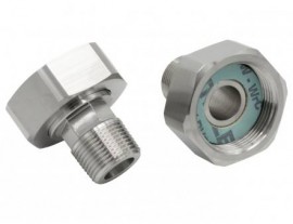 Julabo 8890050 Female to Male Adapters, 0.25&quot;, 2-pack-