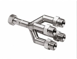 Julabo 8890141 Quad Distributing Adapter, M24 x 1.5, female to male-