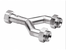 Julabo 8890144 Twin Distributing Adapter, M38 x 1.5, female to male-