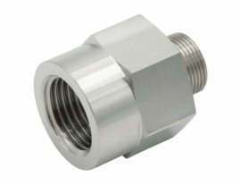 Julabo 8891008 Adapter, M16 male x 1 to 0.5" BSP female, stainless steel-