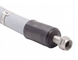 Julabo 8930222 Single-Insulated Metal Tubing, M16 x 1, 4.92&#039;-