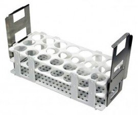 Julabo 8970383 Support pour tubes &amp;agrave; essai, 80&amp;deg;C, 21 tubes-