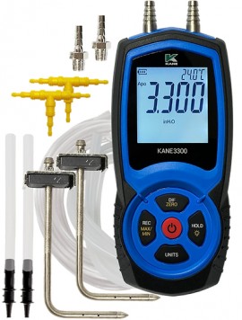 Kane KANE3300 Hi-Res Differential Manometer Kit-