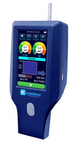 Kanomax 3889 Handheld Particle Counter, 6-channel-