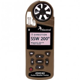 Kestrel 4500 Pocket Weather Tracker NV Tan with Bluetooth-