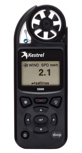 Kestrel 0850BLK Compteur m&amp;eacute;t&amp;eacute;orologique et environnementale-