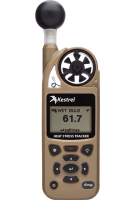 Kestrel 5400 Heat Stress Tracker, Tan-