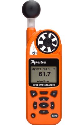 Kestrel 5400 Compteur de contrainte thermique/enregistreur, orange-